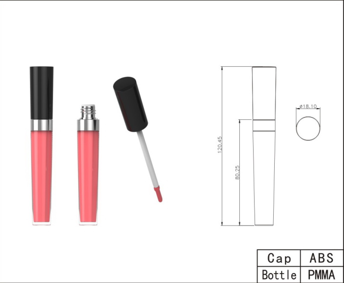 Round lip gloss packaging (ZH-J0104)