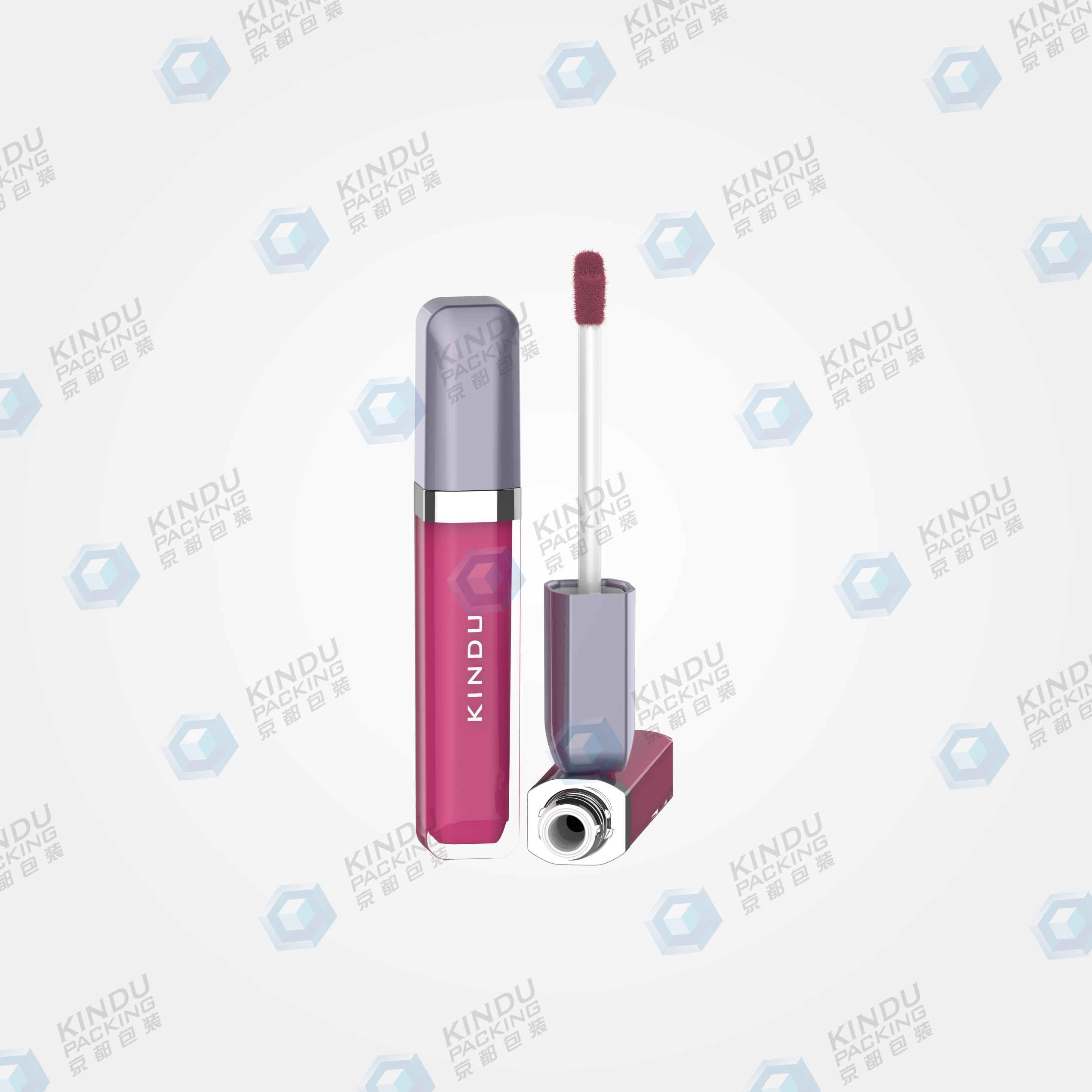 Square lip gloss packaging (ZH-J0408)