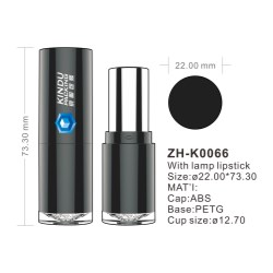 Round lipstick packaging with LED light (ZH-K0066)
