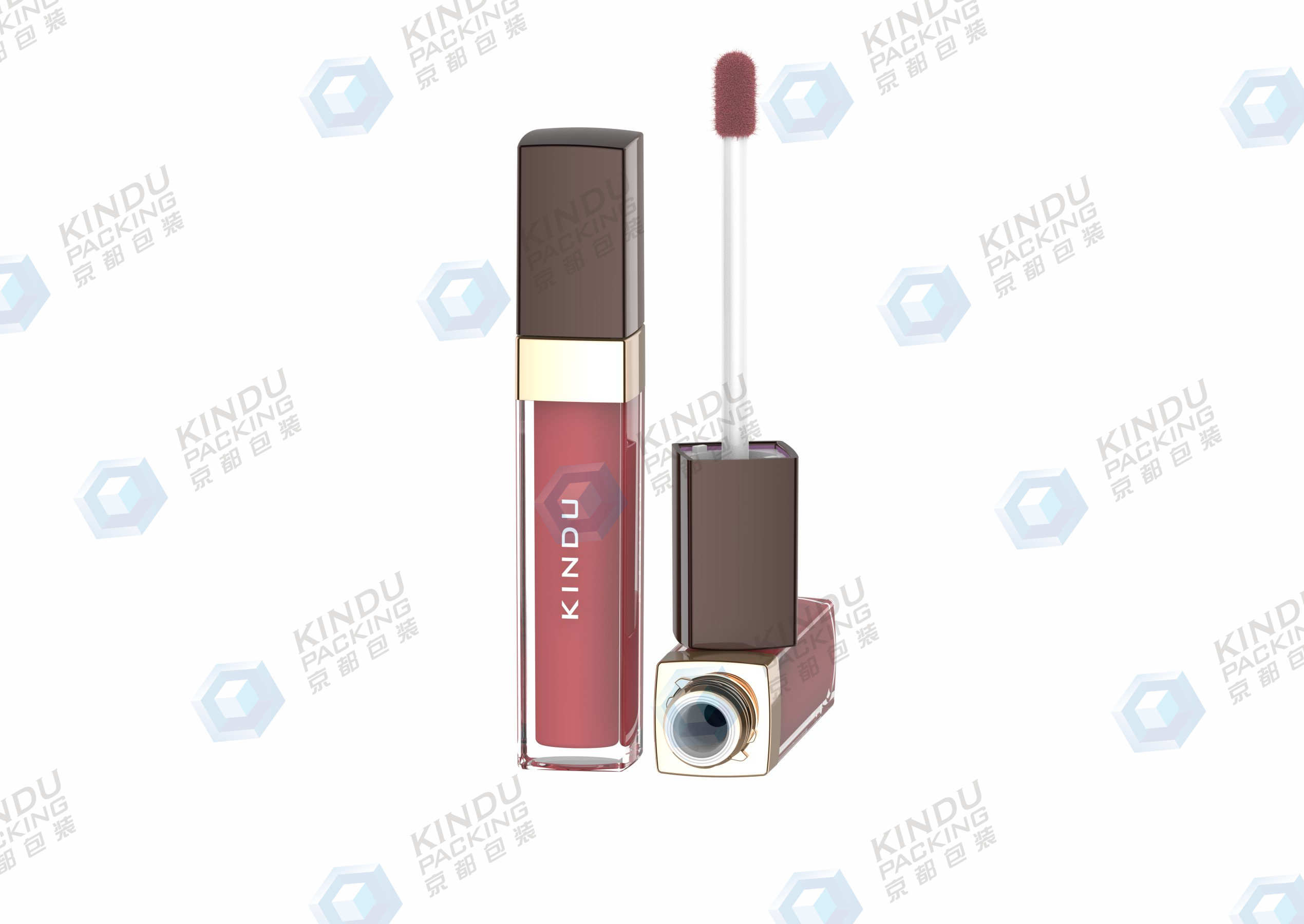 Square lip gloss packaging (ZH-J0025)