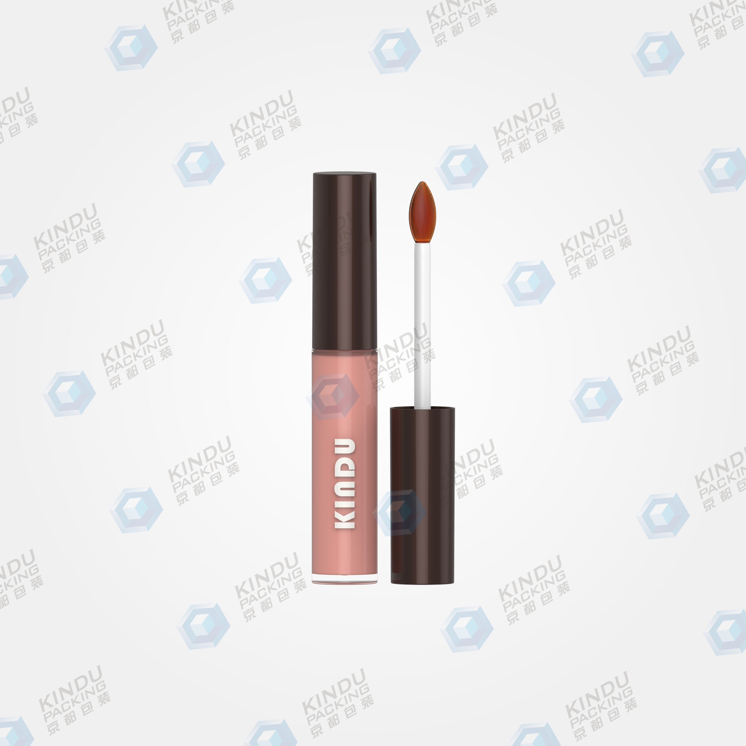 Customized injection color lip gloss pack (ZH-J0037-3)