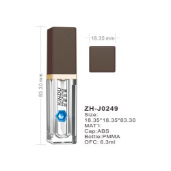 Customized injection color lip gloss pack (ZH-J0249)