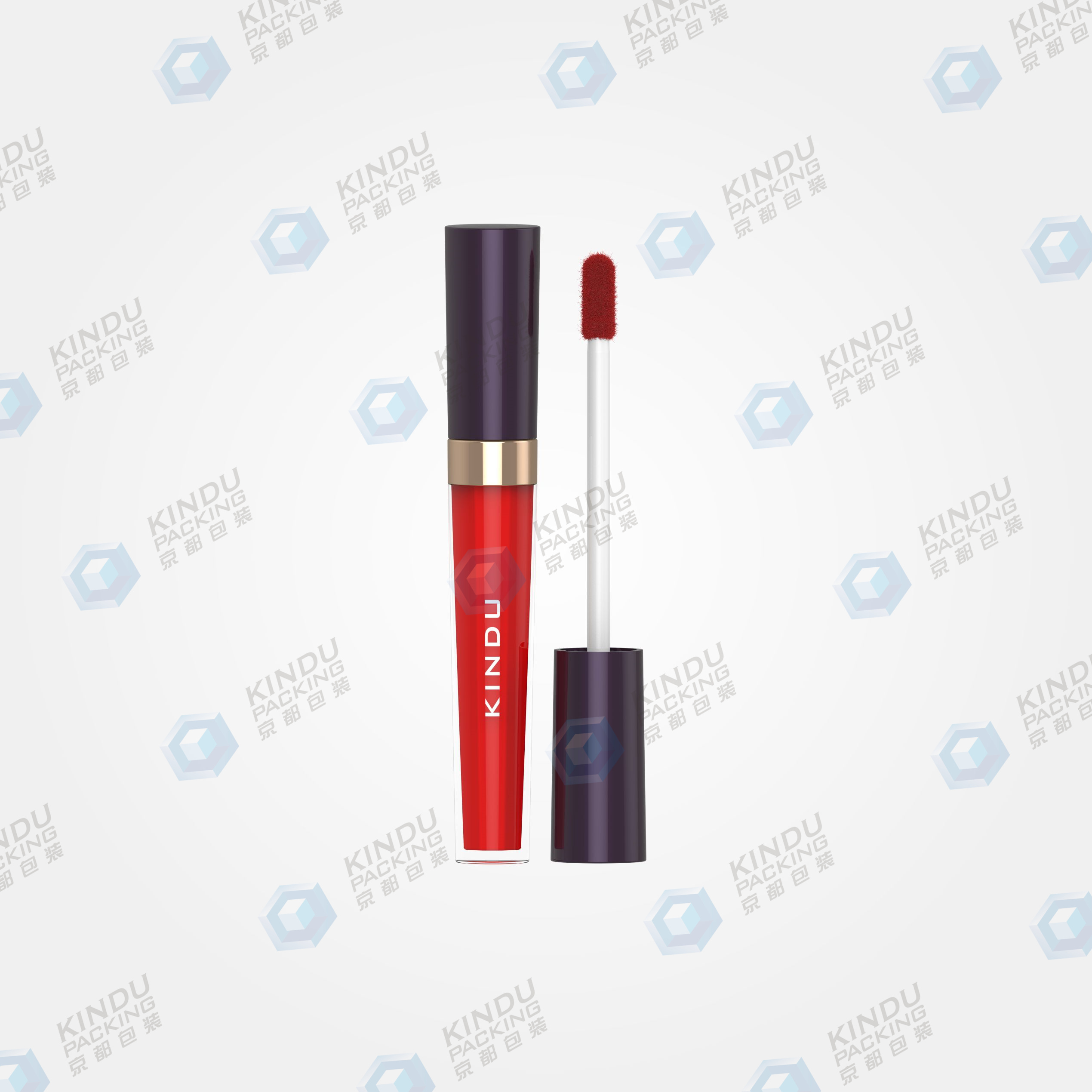 Customized injection color lip gloss pack (ZH-J0298)