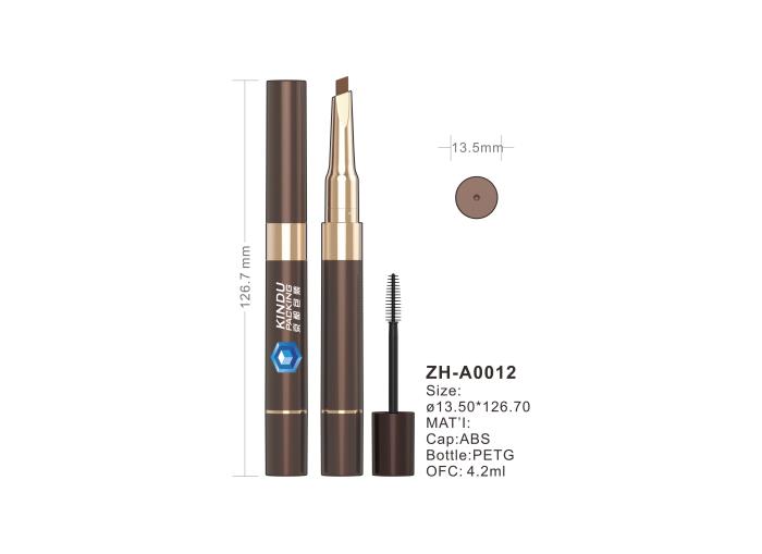 Cosmetic Pen Double-Ended (Duo-End ZH-A0012) Eyebrow + Mascara
