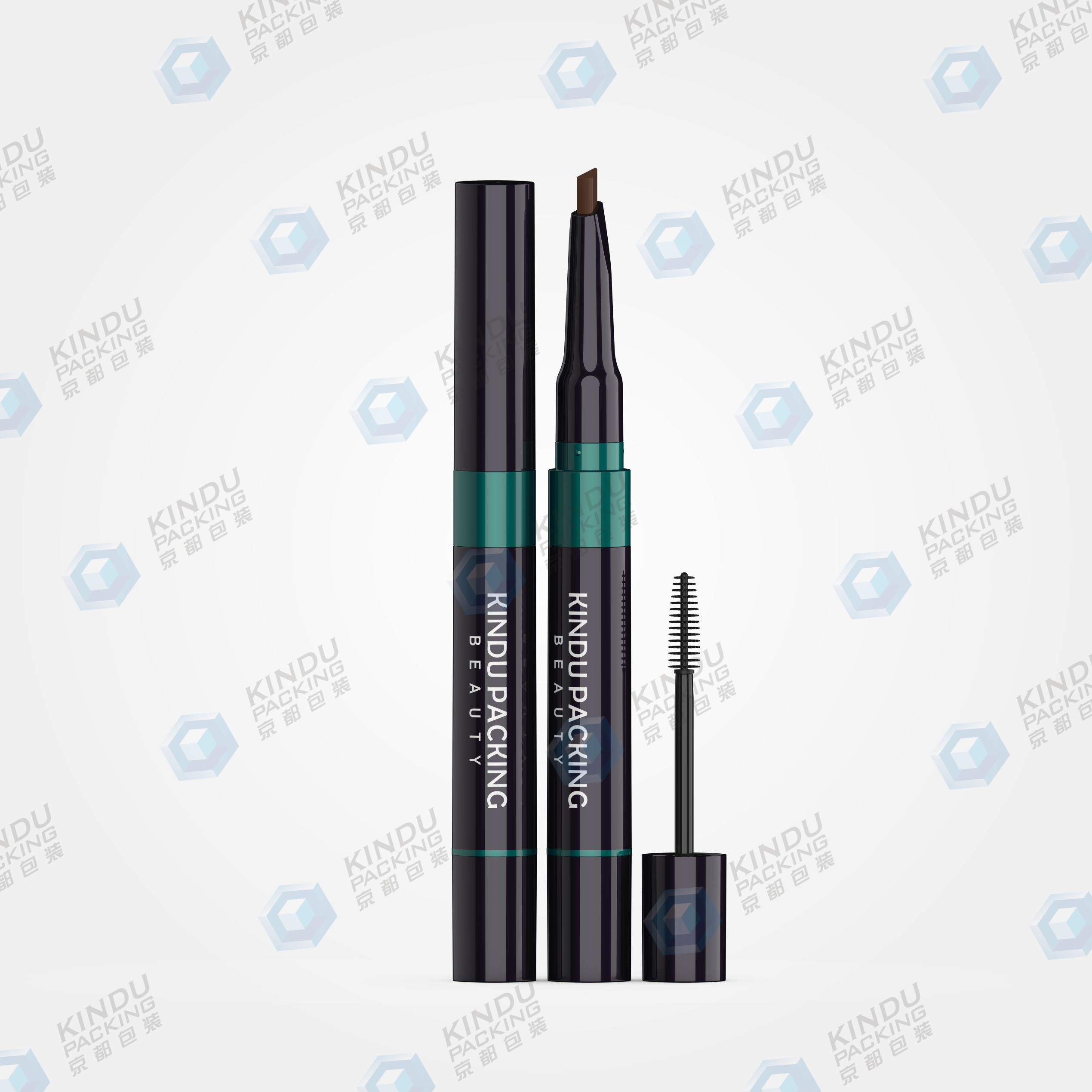 Cosmetic Pen Double-Ended (Duo-End ZH-A0012) Eyebrow + Mascara