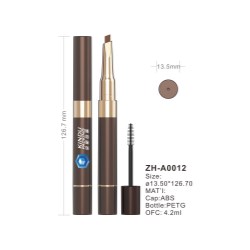 Cosmetic Pen Double-Ended (Duo-End ZH-A0012) Eyebrow + Mascara