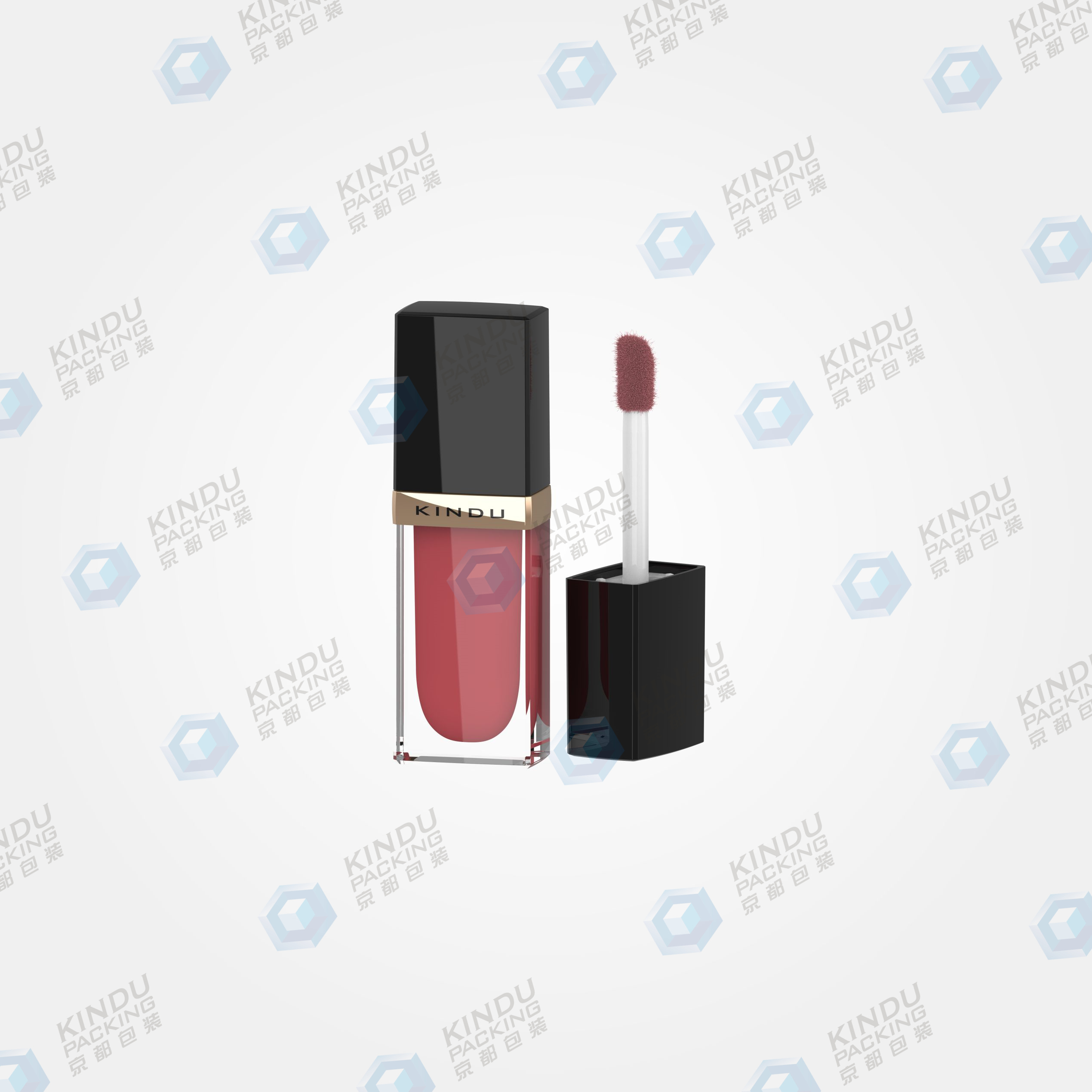 Square lip gloss packaging (ZH-J0493)