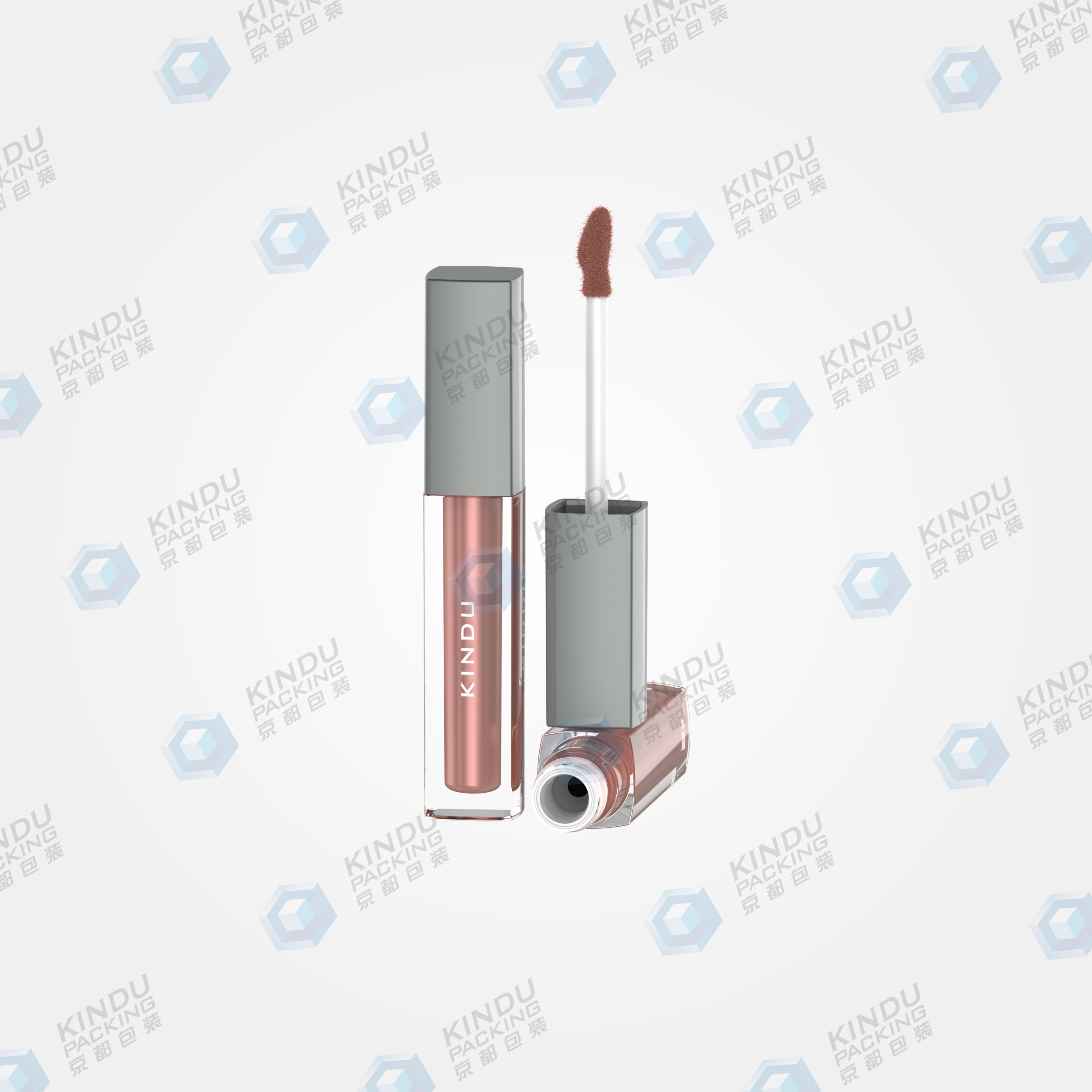 Square lip gloss packaging (ZH-J0491)