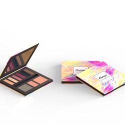 Kindus new customizable cardboard cosmetic compacts with FSC certified cardboard